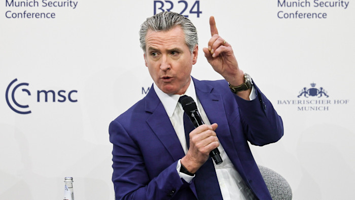 It’s Gavin Newsom’s show for now