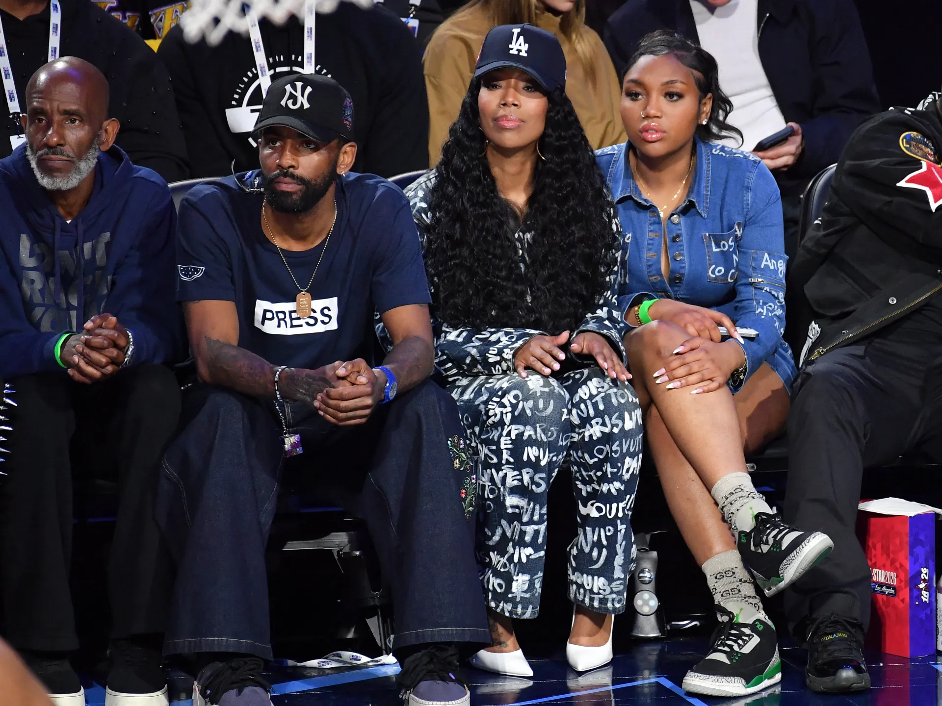 Kyrie Irving wears PRESS shirt for Gaza journalists at NBA All-Star Game | Israel-Palestine conflict News