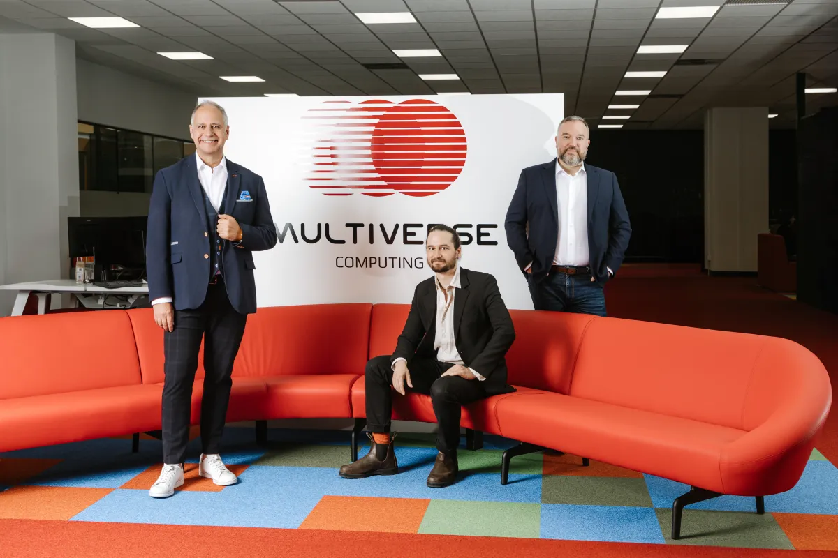 Multiverse Computing Founders & Logo