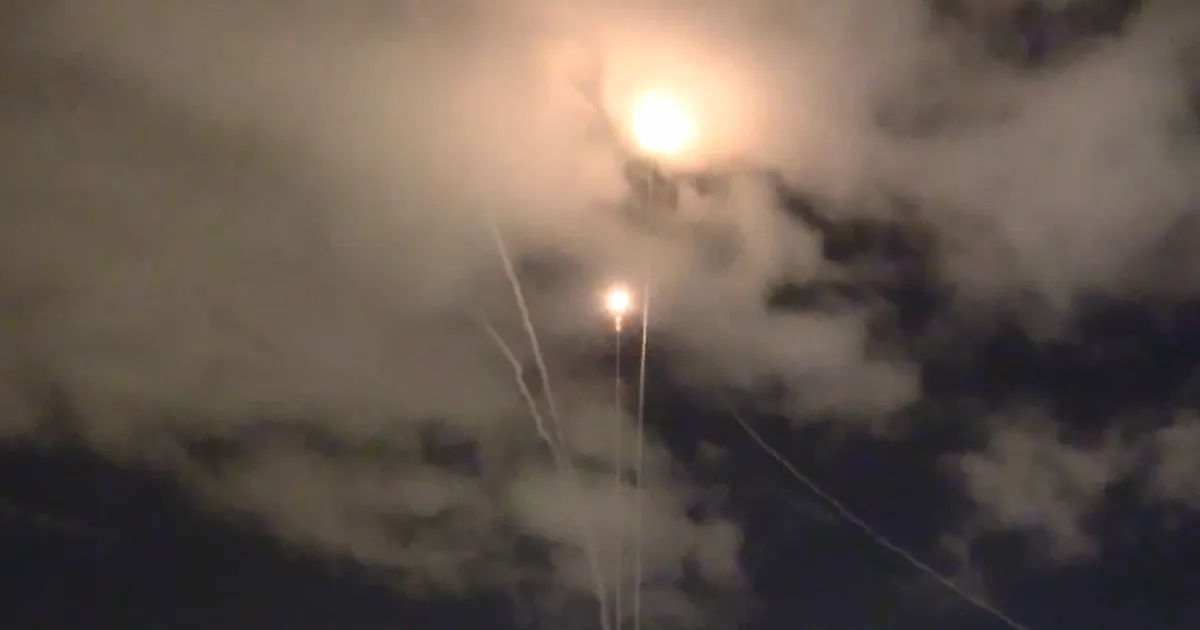 Iranian missiles over Tel Aviv prompt sirens, interceptor launches | Israel-Iran conflict