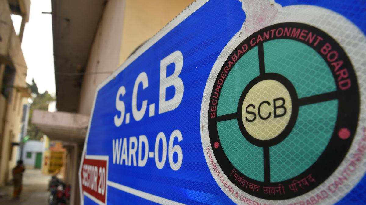 Secunderabad Cantonment Board receives ₹14.54 crore from MoD to clear pending liabilities
